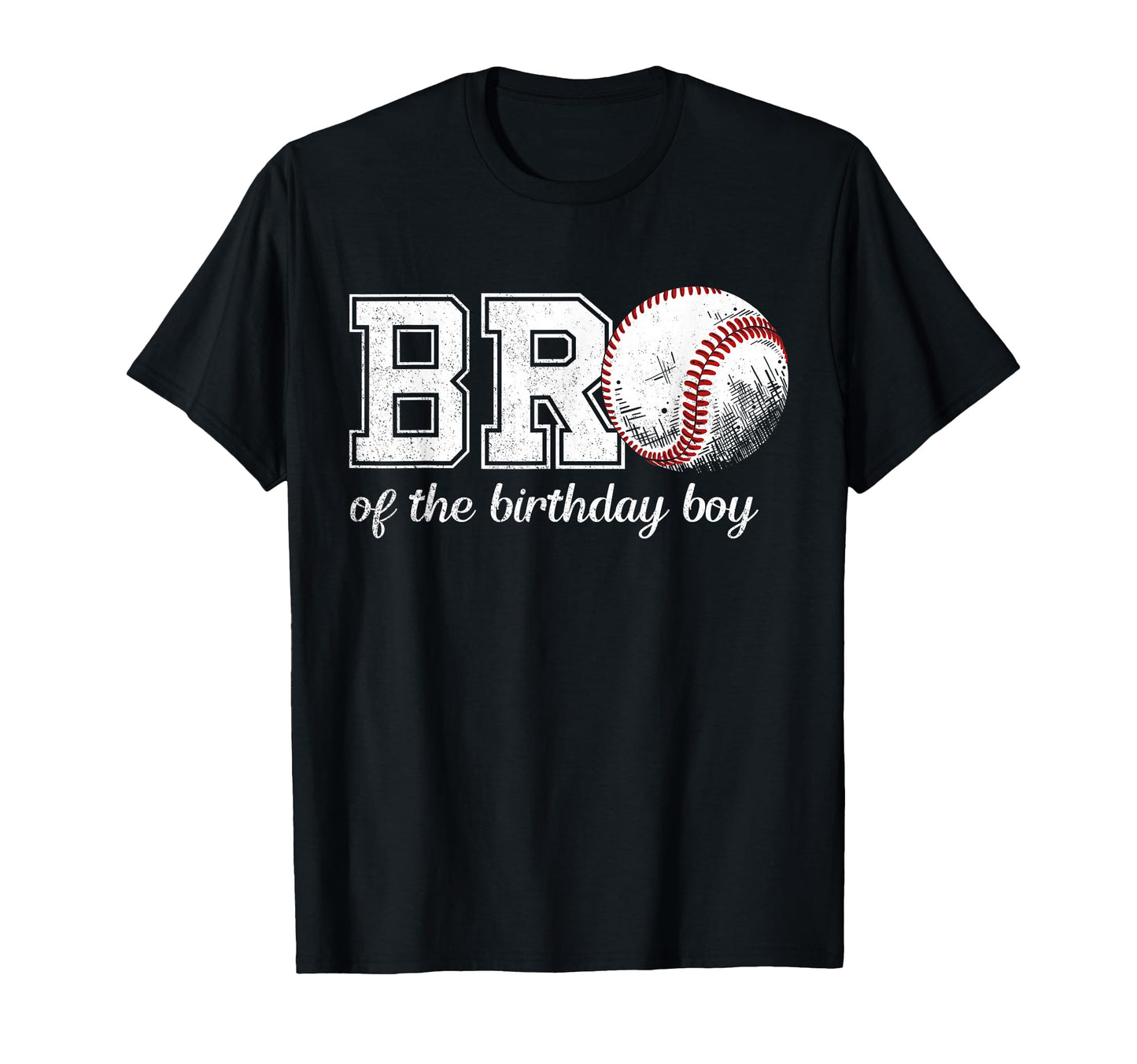 Brother Birthday Baseball Sport T-Shirt - Aesthetic Graphic for Adults - T-Shirt, Sweatshirt, Hoodie