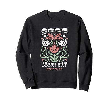 Funny 8647 Subtle Floral 86 47 Roman Sweatshirt - Trendy Graphic Men Women - T-Shirt, Sweatshirt, Hoodie