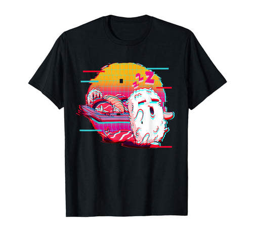 Funny Sushi Vaporwave Aesthetic T-Shirt - Trendy Graphic Men Women - T-Shirt, Sweatshirt, Hoodie