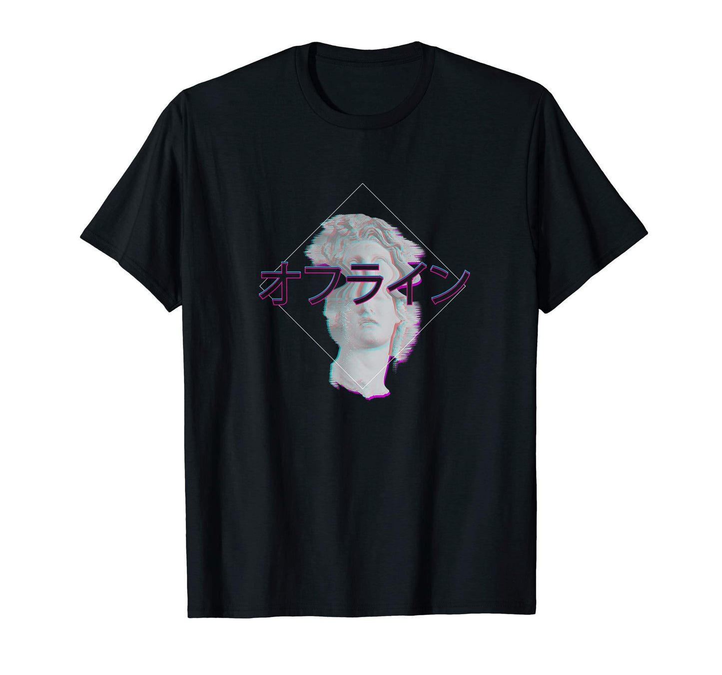 Retrowave Synthwave Vaporwave Japanese T-Shirt - Graphic Print for Adults - T-Shirt, Sweatshirt, Hoodie