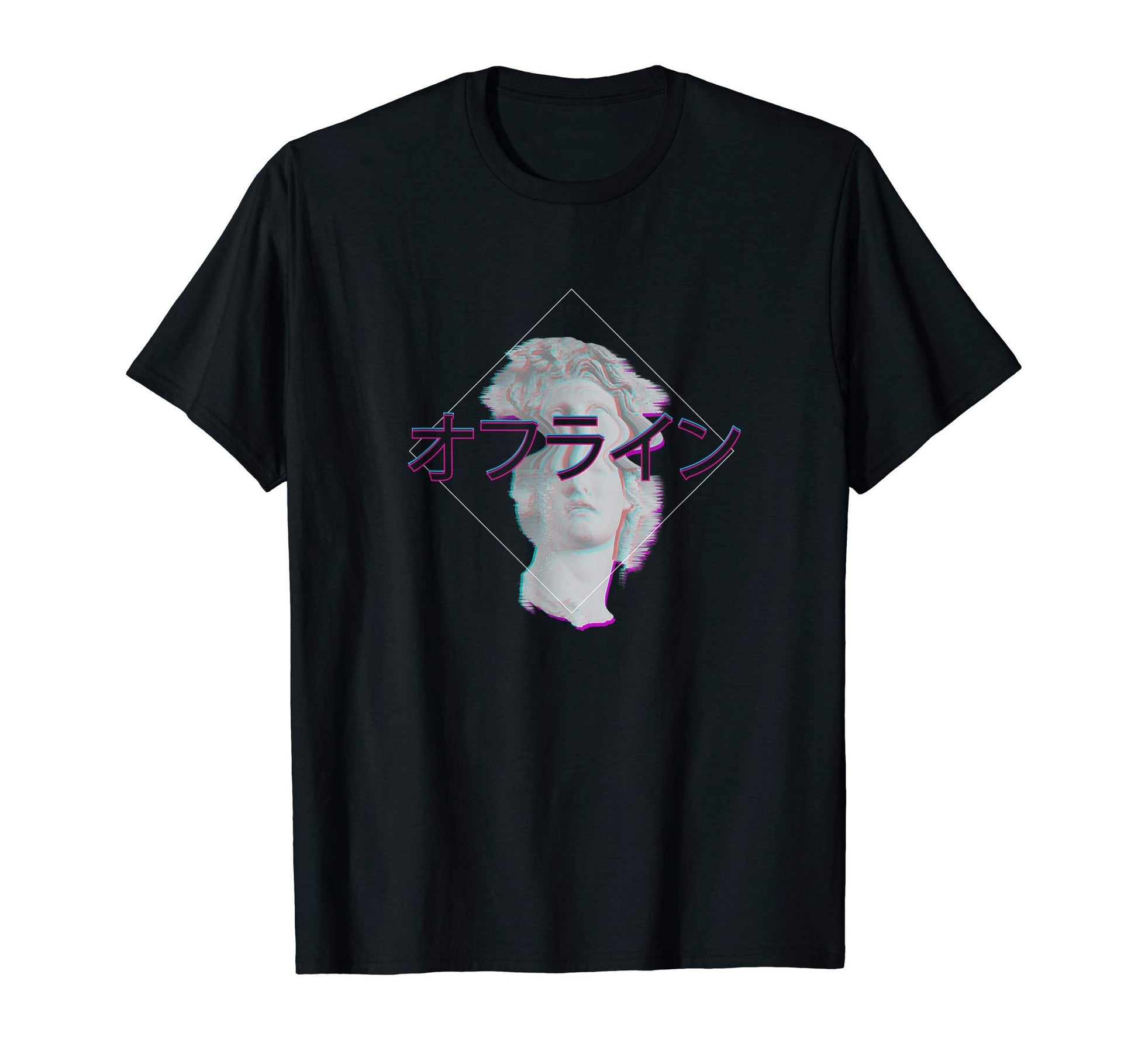 Retrowave Synthwave Vaporwave Japanese T-Shirt - Graphic Print for Adults - T-Shirt, Sweatshirt, Hoodie