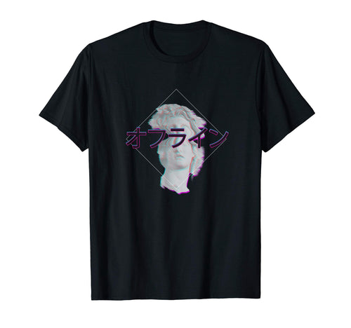 Retrowave Synthwave Vaporwave Japanese T-Shirt - Graphic Print for Adults - T-Shirt, Sweatshirt, Hoodie