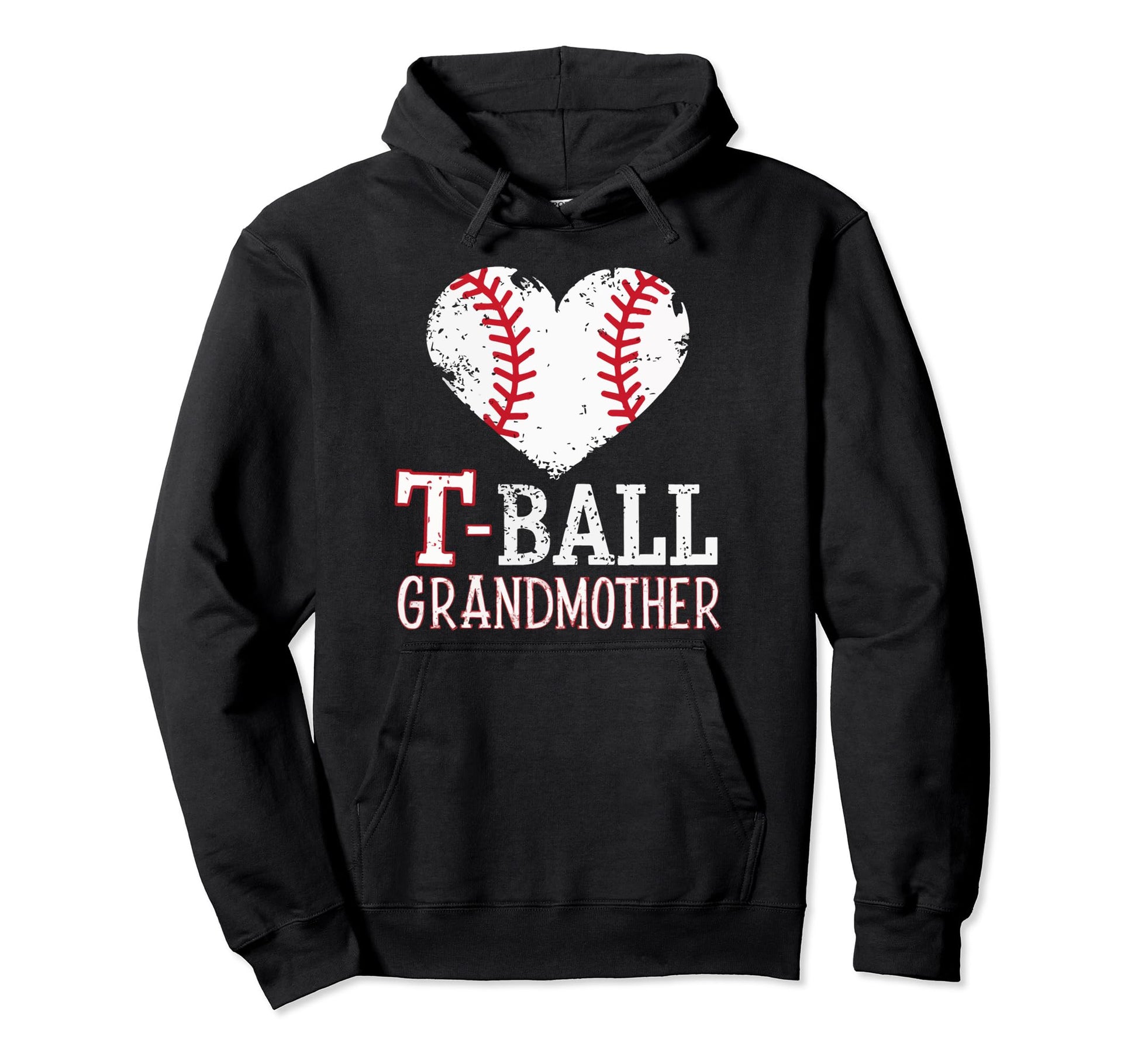 Baseball Grandma Grandmother Granny Hoodie - Trendy Graphic Men Women - T-Shirt, Sweatshirt, Hoodie