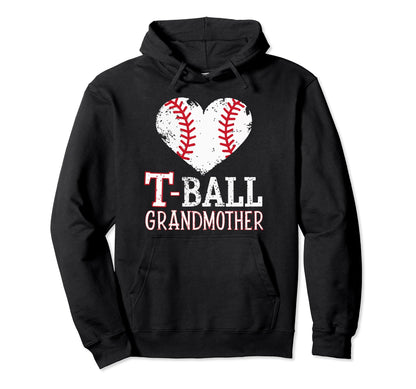 Baseball Grandma Grandmother Granny Hoodie - Trendy Graphic Men Women - T-Shirt, Sweatshirt, Hoodie