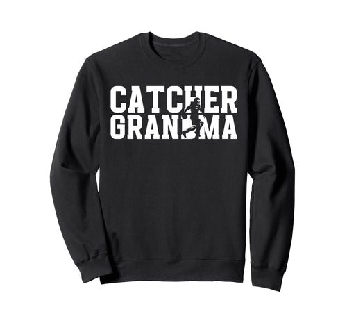 Baseball Catcher Grandma Baseball Sweatshirt - Trendy Graphic Unisex - T-Shirt, Sweatshirt, Hoodie