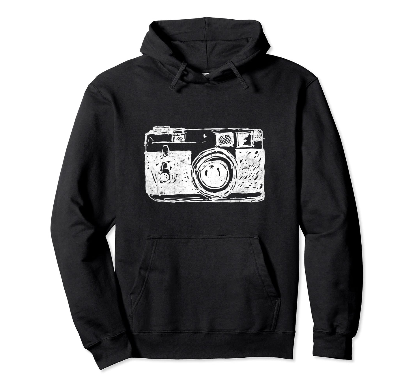 Kawaii Camera Funny Photographer Hoodie - Casual Everyday Wear Unisex - T-Shirt, Sweatshirt, Hoodie