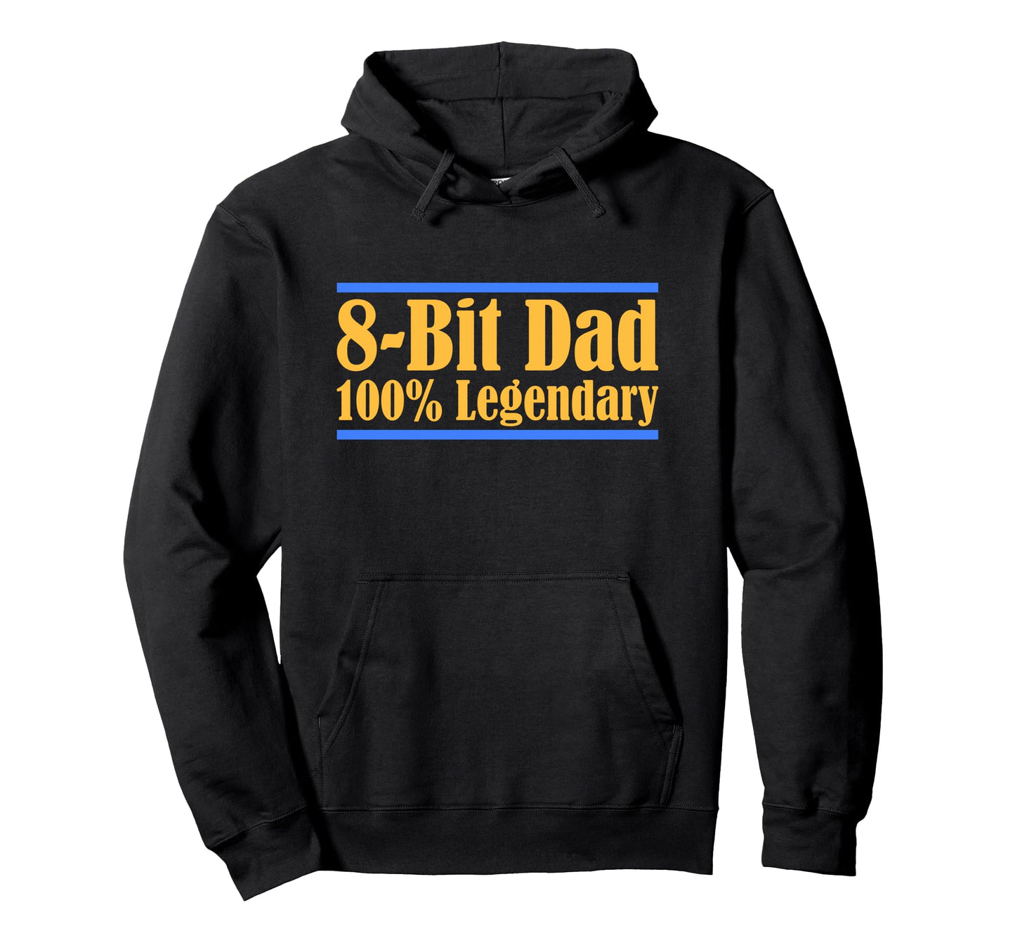 8 Bit Dad 100 Legendary Gaming Video Hoodie - Streetwear Style Men Women - T-Shirt, Sweatshirt, Hoodie