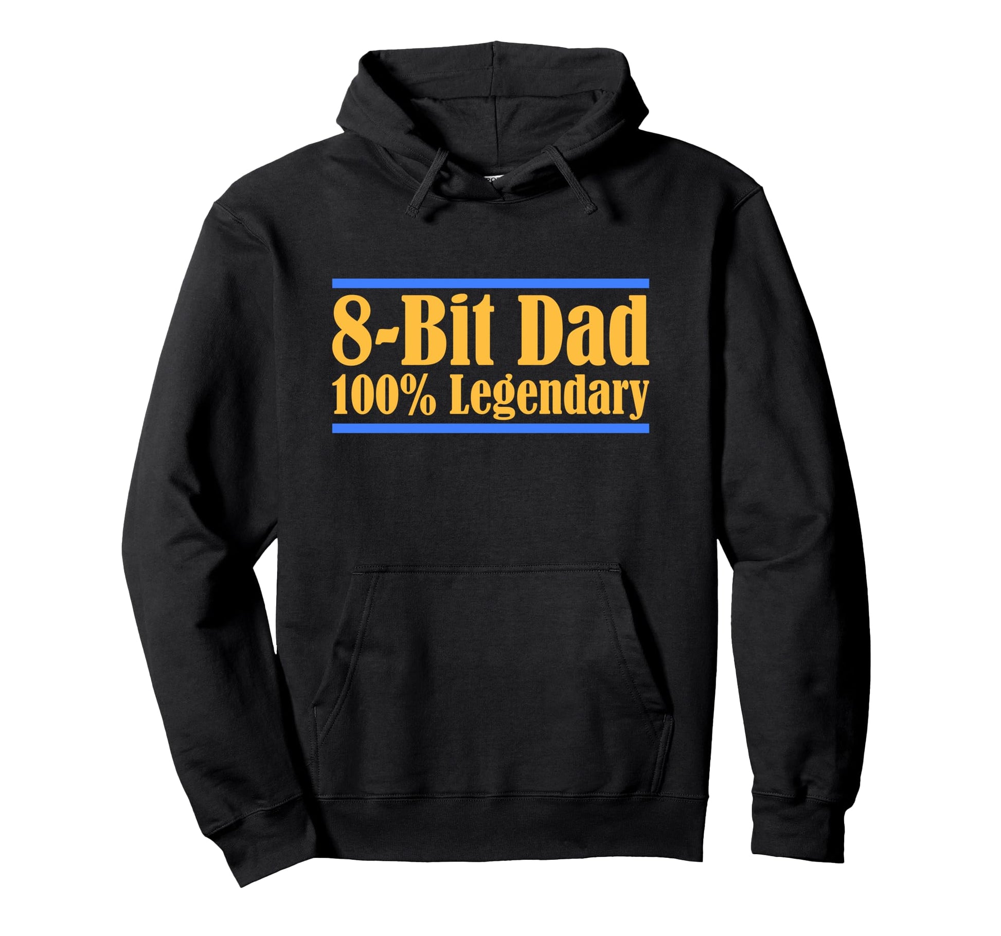 8 Bit Dad 100 Legendary Gaming Video Hoodie - Streetwear Style Men Women - T-Shirt, Sweatshirt, Hoodie