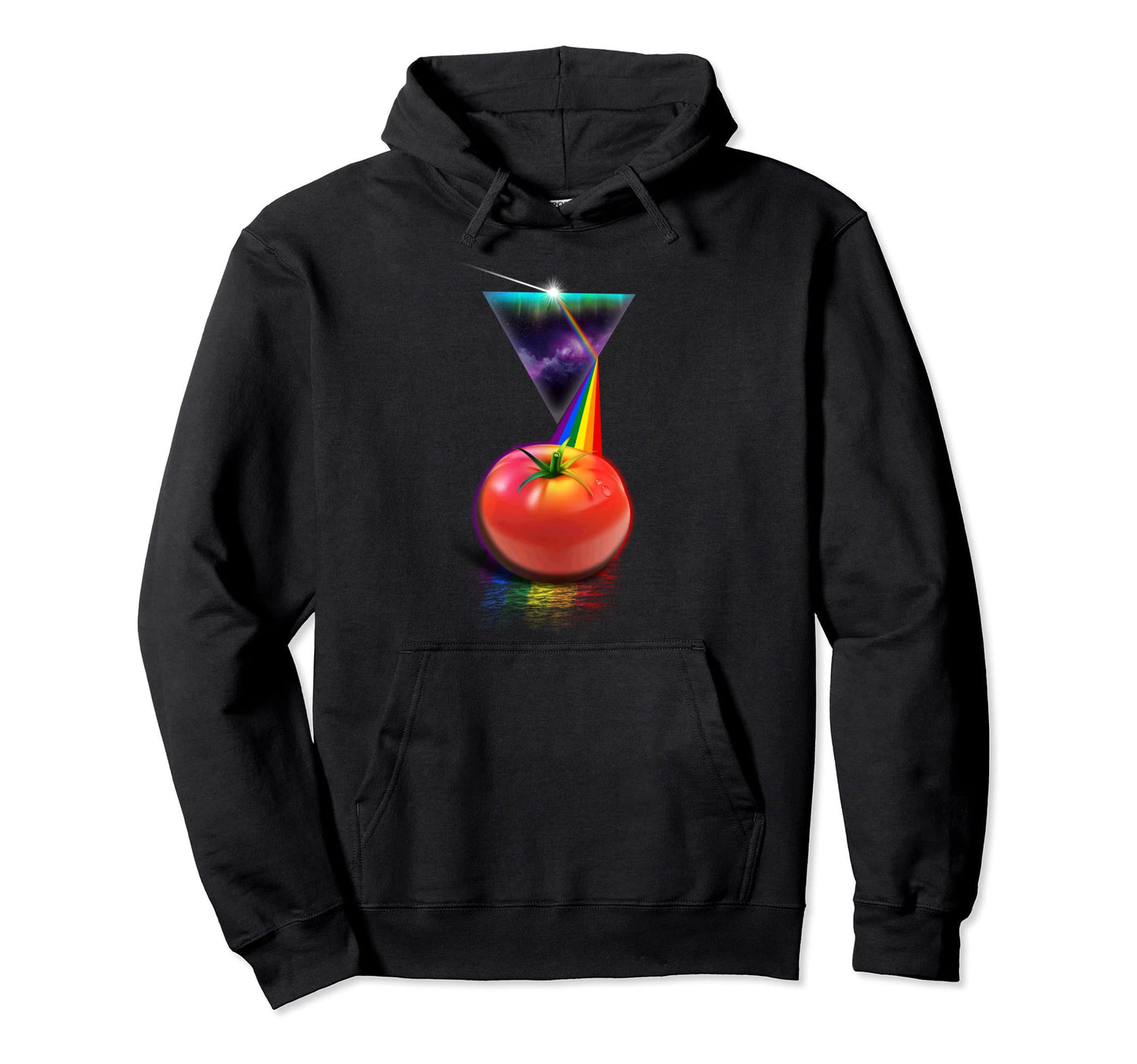 Prism Tomato Hoodie - Unique Graphic Unisex - T-Shirt, Sweatshirt, Hoodie