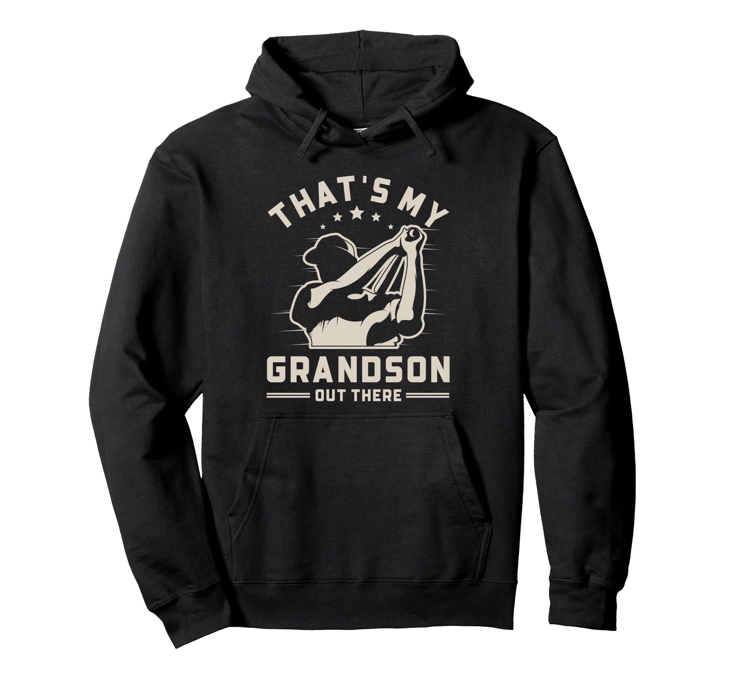 Thats My Grandson Out There Hoodie - Casual Everyday Wear Men Women - T-Shirt, Sweatshirt, Hoodie