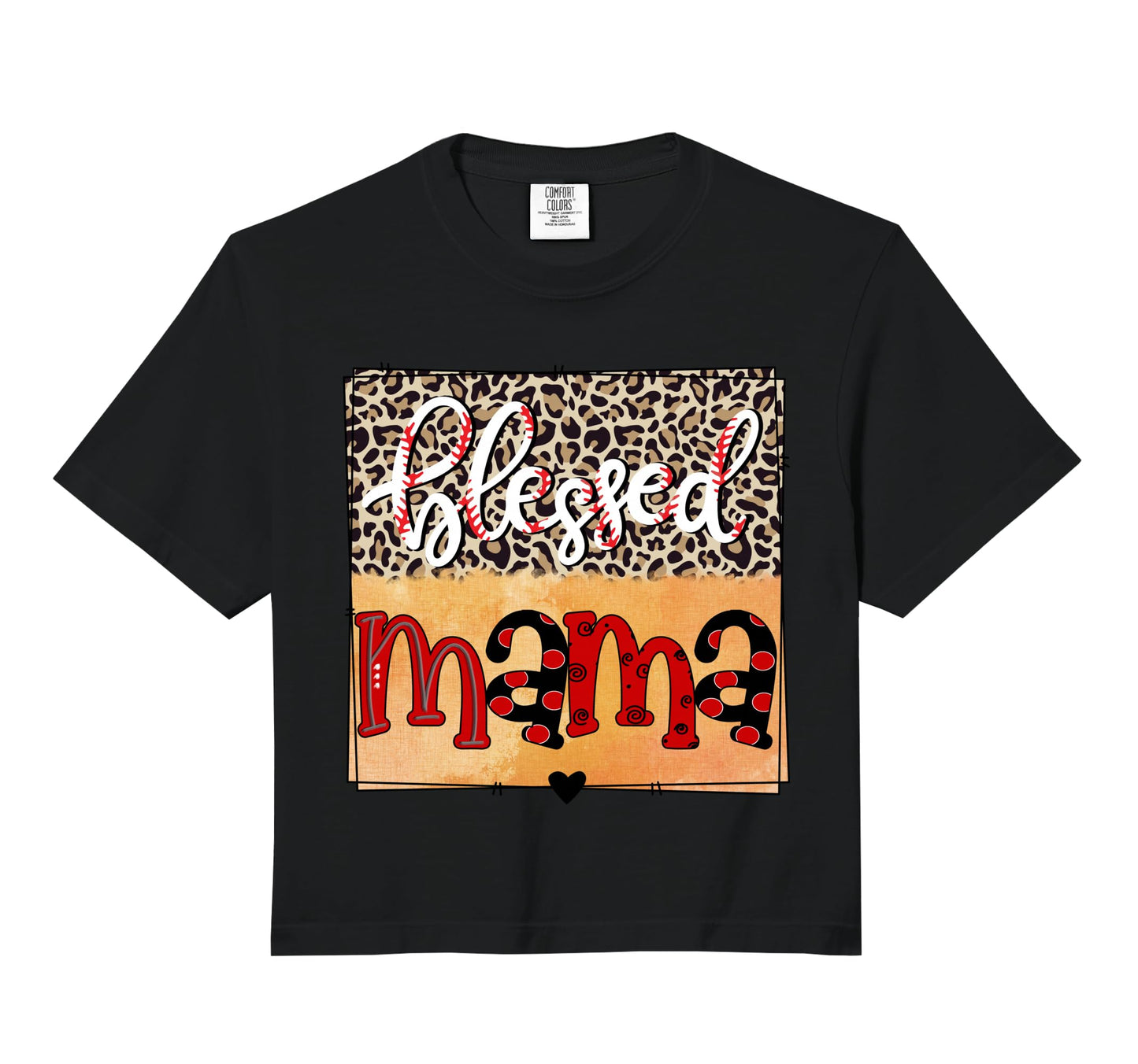 Blessed Mama Baseball Mom Softball Sweatshirt - Novelty Apparel Men Women - T-Shirt, Sweatshirt, Hoodie