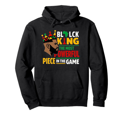 Black King Juneteenth African Dad Hoodie - Trendy Graphic Men Women - T-Shirt, Sweatshirt, Hoodie