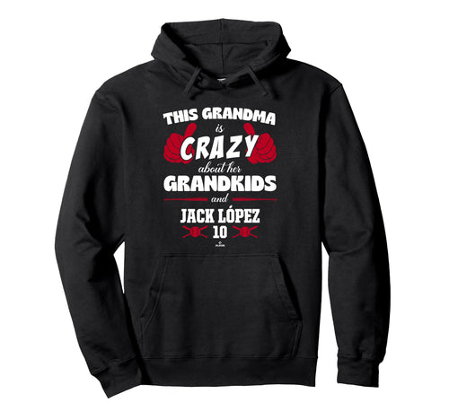 Grandma Crazy Jack L Pez Los Angeles Hoodie - Custom Art Print Unisex - T-Shirt, Sweatshirt, Hoodie
