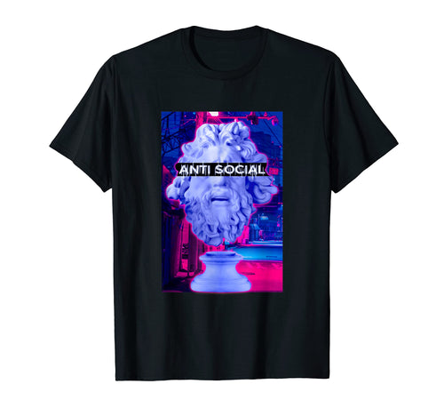 Anti Social Streetwear Grunge Aesthetic T-Shirt - Graphic Print Men Women - T-Shirt, Sweatshirt, Hoodie