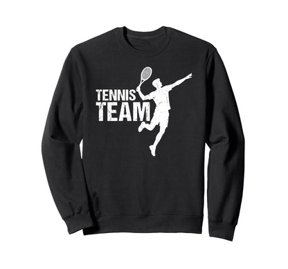 Team Tennis Game Day Sports Parent Sweatshirt - Aesthetic Graphic Unisex - T-Shirt, Sweatshirt, Hoodie