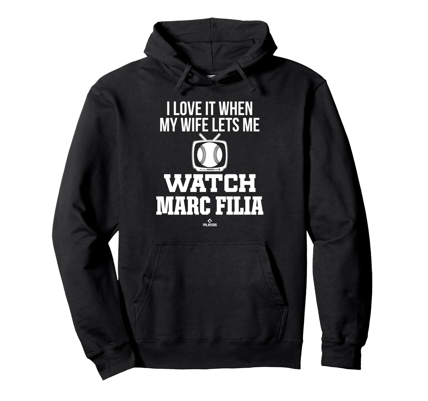 My Wife Lets Me Watch Marc Filia Hoodie - Aesthetic Graphic Unisex - T-Shirt, Sweatshirt, Hoodie