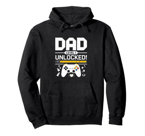 Gamer 1St Fathers Day Dad Gaming First Hoodie - Novelty Apparel Men Women - T-Shirt, Sweatshirt, Hoodie