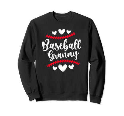 Baseball Granny Baseball Player Sweatshirt - Custom Art Print Unisex - T-Shirt, Sweatshirt, Hoodie