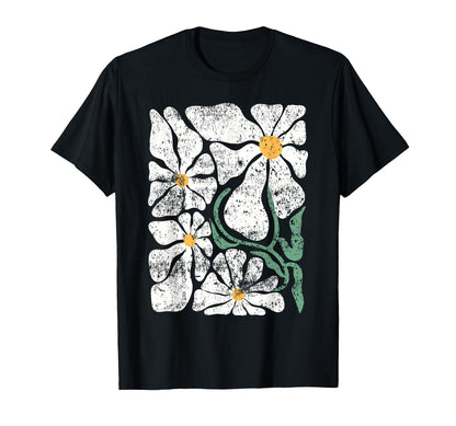Daisy Floral Boho Flower Wildflower Lover T-Shirt - Graphic Print Unisex - T-Shirt, Sweatshirt, Hoodie