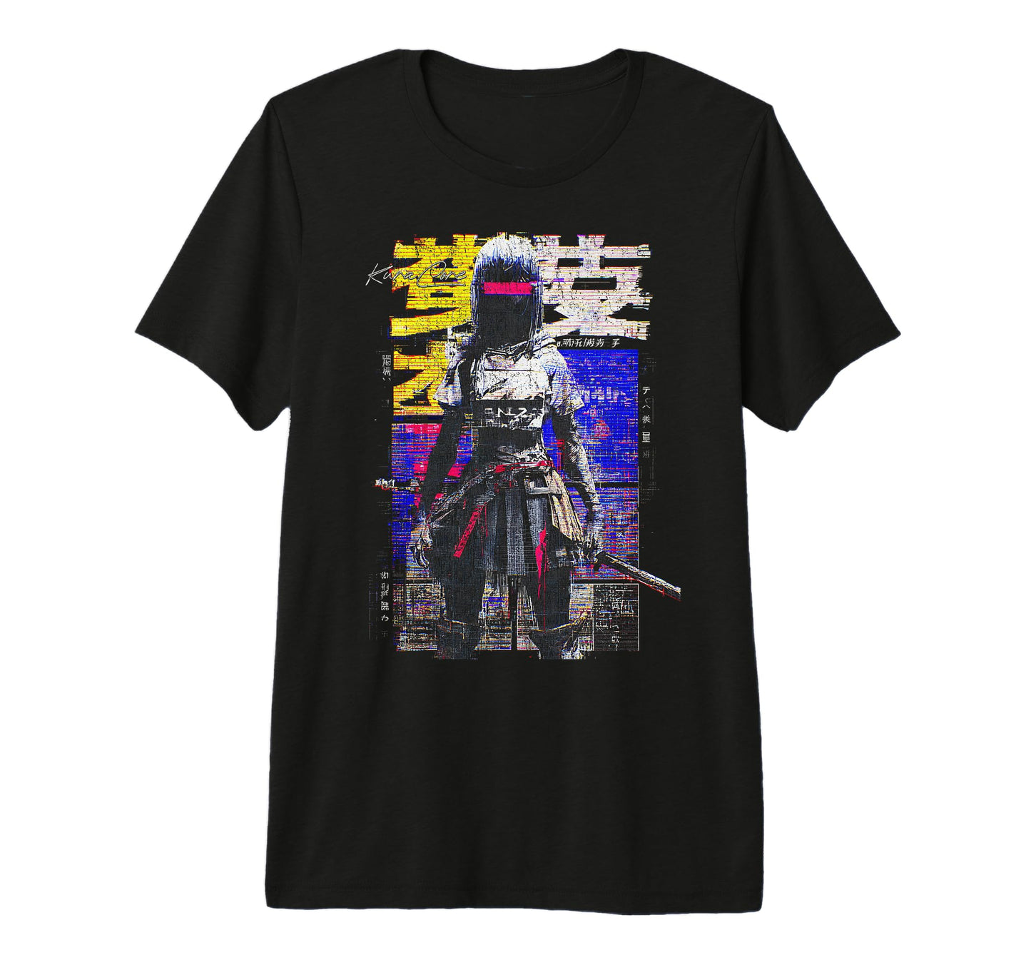 Japanese Streetwear Cyberpunk Y2K Techwear T-Shirt - Graphic Print Unisex - T-Shirt, Sweatshirt, Hoodie