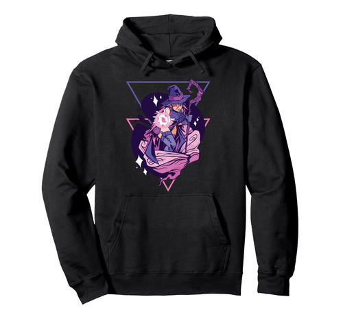 Anime Witch Japanese Aesthetics Otaku Hoodie - Novelty Apparel Unisex - T-Shirt, Sweatshirt, Hoodie