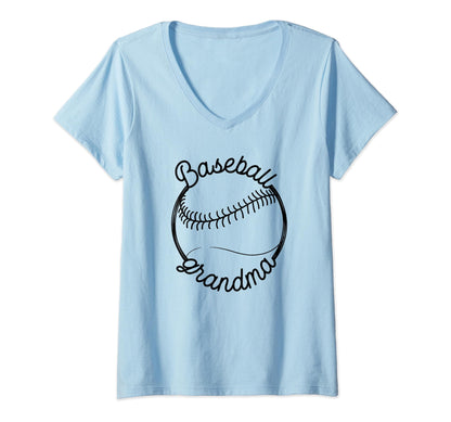 Aestetic Baseball Grandma T-Shirt - Unique Graphic for Adults - T-Shirt, Sweatshirt, Hoodie