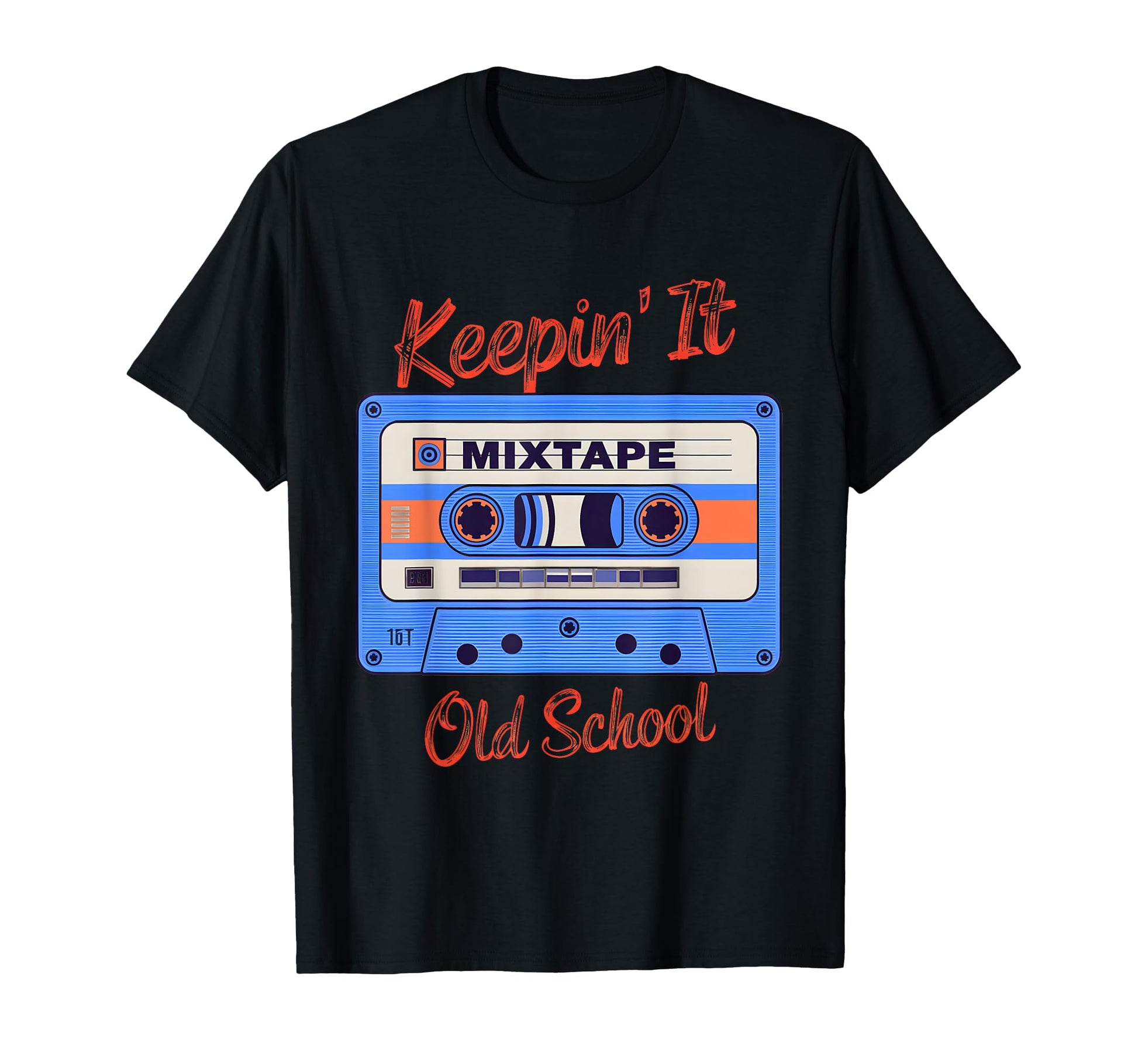 Old School Hip Hop 80S 90S Cassette T-Shirt - Fun Novelty Design Men Women - T-Shirt, Sweatshirt, Hoodie