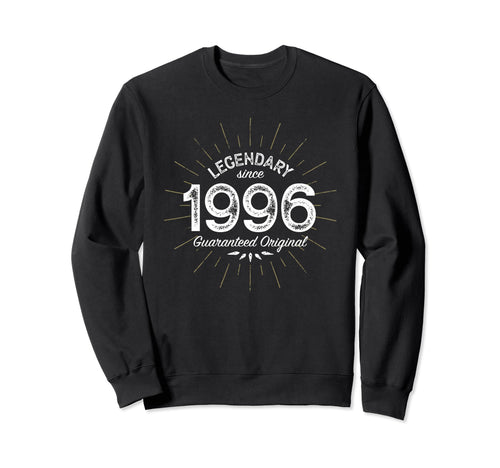 Legendary Since 1996 Birth Year Sweatshirt - Graphic Print Unisex - T-Shirt, Sweatshirt, Hoodie