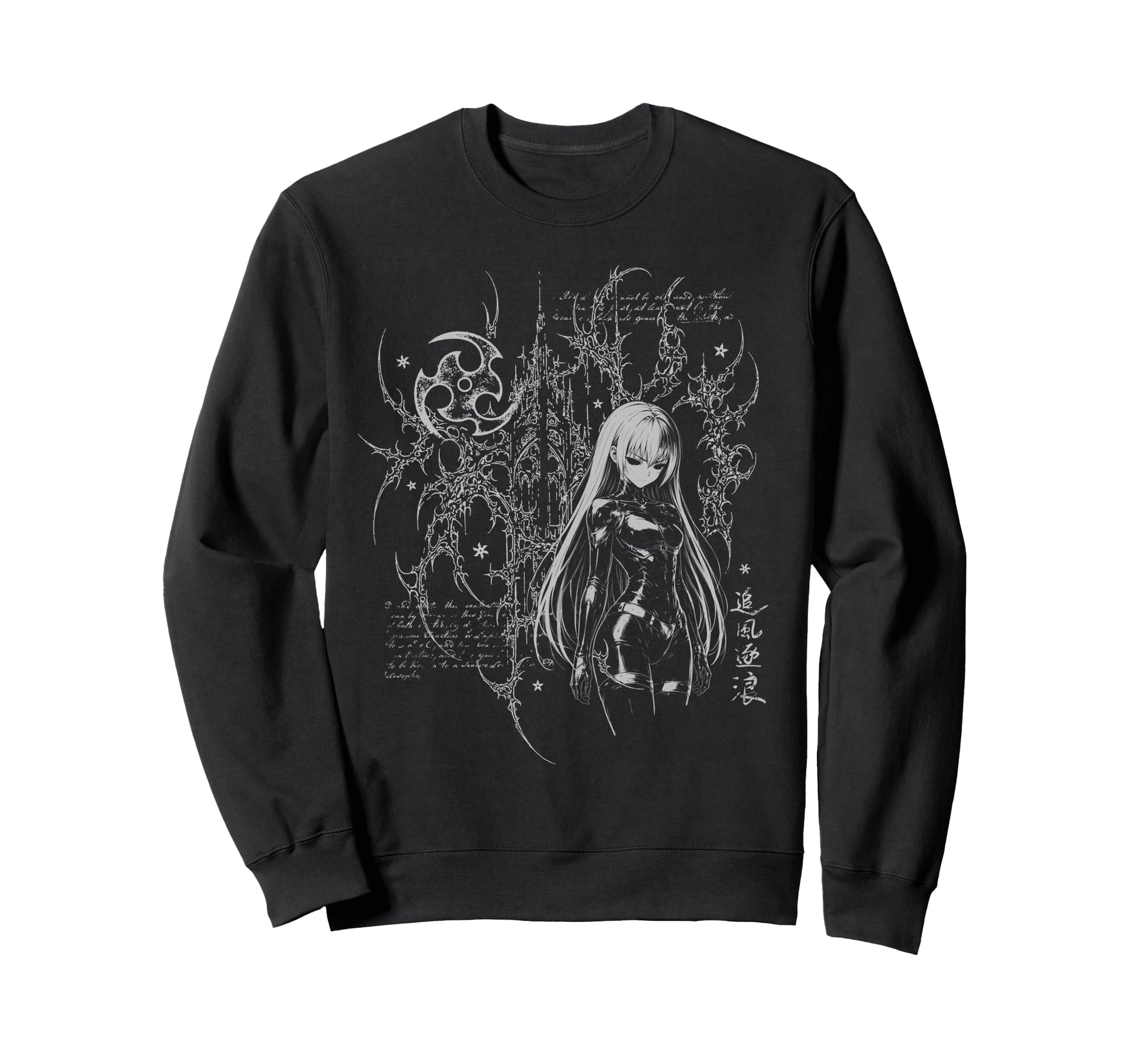 Y2K Grunge Anime Goth Alt Sigilism Sweatshirt - Aesthetic Graphic Unisex - T-Shirt, Sweatshirt, Hoodie