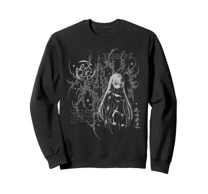 Y2K Grunge Anime Goth Alt Sigilism Sweatshirt - Aesthetic Graphic Unisex - T-Shirt, Sweatshirt, Hoodie