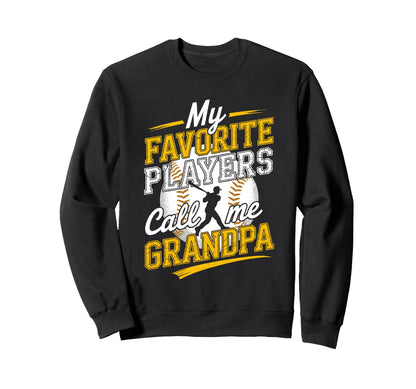 Funny My Favorite Baseball Softball Sweatshirt - Custom Art Print Unisex - T-Shirt, Sweatshirt, Hoodie