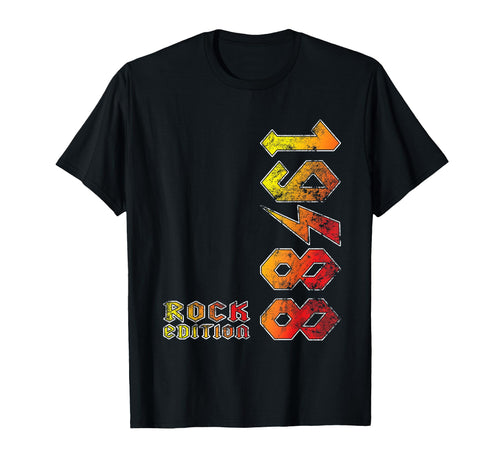 1988 Rock Music Lovers Gift T-Shirt - Aesthetic Graphic Unisex - T-Shirt, Sweatshirt, Hoodie