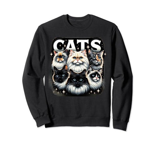 Cat Bootleg Grunge 90S Sweatshirt - Aesthetic Graphic Men Women - T-Shirt, Sweatshirt, Hoodie