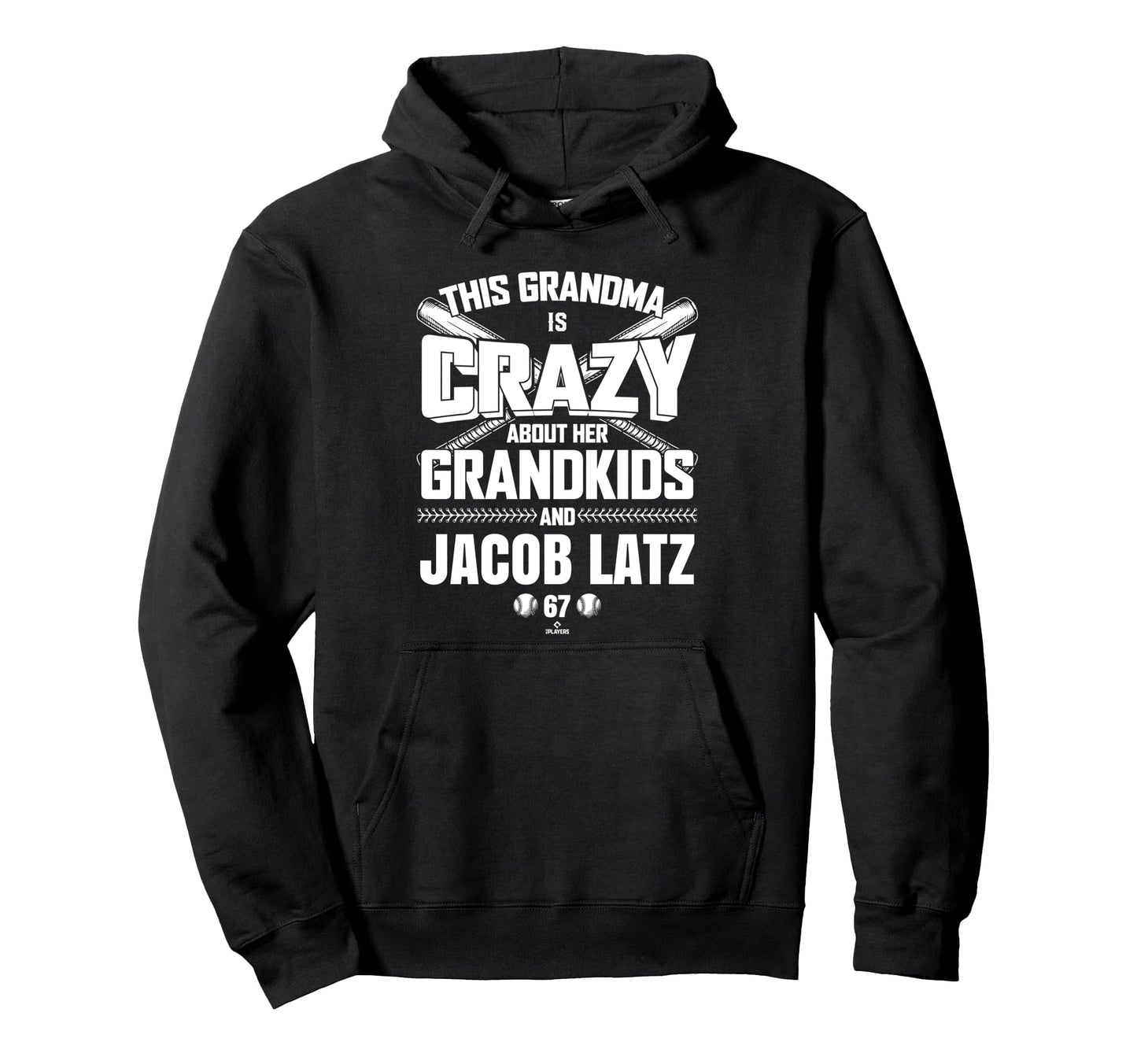 Grandma Crazy Jacob Latz Texas Hoodie - Minimalist Print Men Women - T-Shirt, Sweatshirt, Hoodie