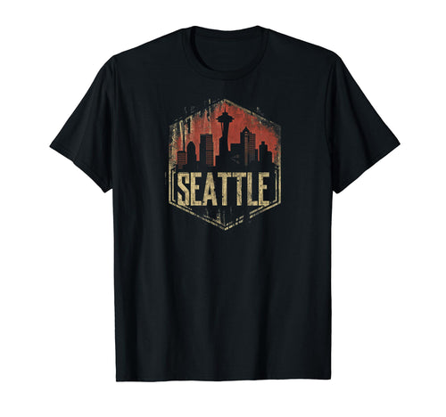 Seattle Grit 90S Grunge Urbandecay Mens T-Shirt - Unique Graphic Men Women - T-Shirt, Sweatshirt, Hoodie