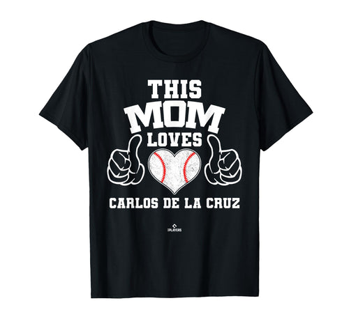 This Mom Loves Carlos De La Cruz T-Shirt - Trendy Graphic Men Women - T-Shirt, Sweatshirt, Hoodie