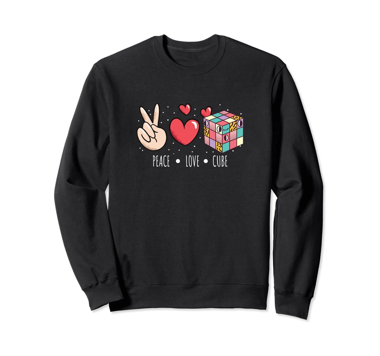 Competitive Puzzle Speed Cubing Math Sweatshirt - Unique Graphic Unisex - T-Shirt, Sweatshirt, Hoodie