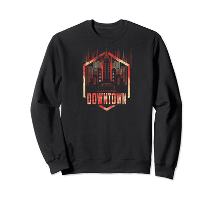 Downtown Grit 90S Grunge Urbandecay Mens Sweatshirt - Graphic Print Unisex - T-Shirt, Sweatshirt, Hoodie