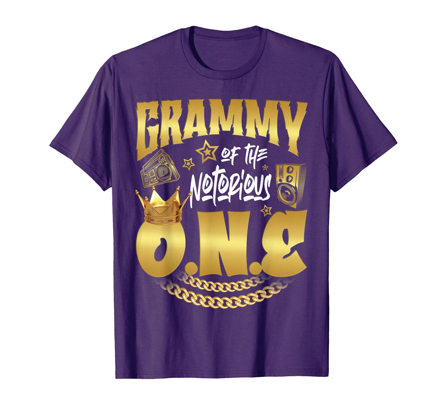 Grammy Notorious One Old School Hip Hop T-Shirt - Unique Graphic Unisex - T-Shirt, Sweatshirt, Hoodie