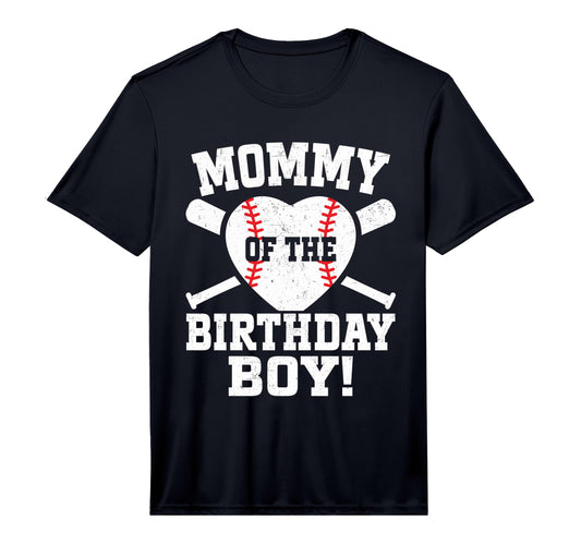 Mens Mommy Birthday Baseball T-Shirt - Aesthetic Graphic Men Women - T-Shirt, Sweatshirt, Hoodie