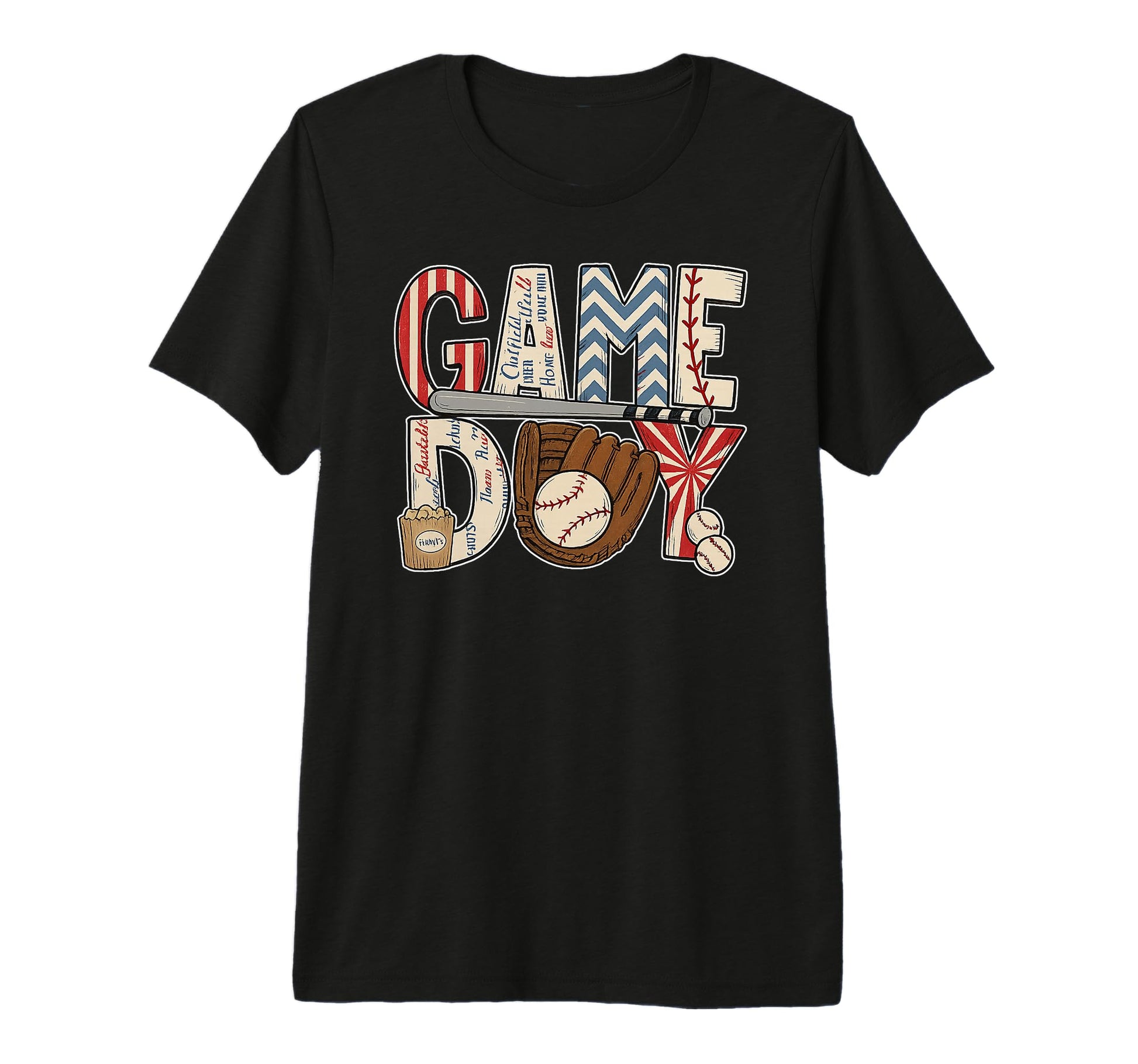 Baseball Game Day Baseball Life T-Shirt - Aesthetic Graphic for Adults - T-Shirt, Sweatshirt, Hoodie