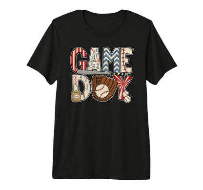 Baseball Game Day Baseball Life T-Shirt - Aesthetic Graphic for Adults - T-Shirt, Sweatshirt, Hoodie