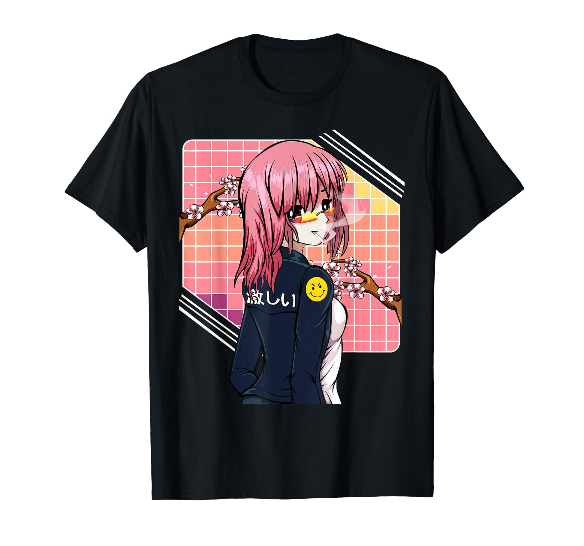 Anime Japanese Aesthetic Manga T-Shirt - Unique Graphic Men Women - T-Shirt, Sweatshirt, Hoodie