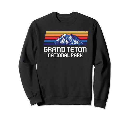 Grand Teton National Park Wyoming State Sweatshirt - Trendy Graphic Unisex - T-Shirt, Sweatshirt, Hoodie