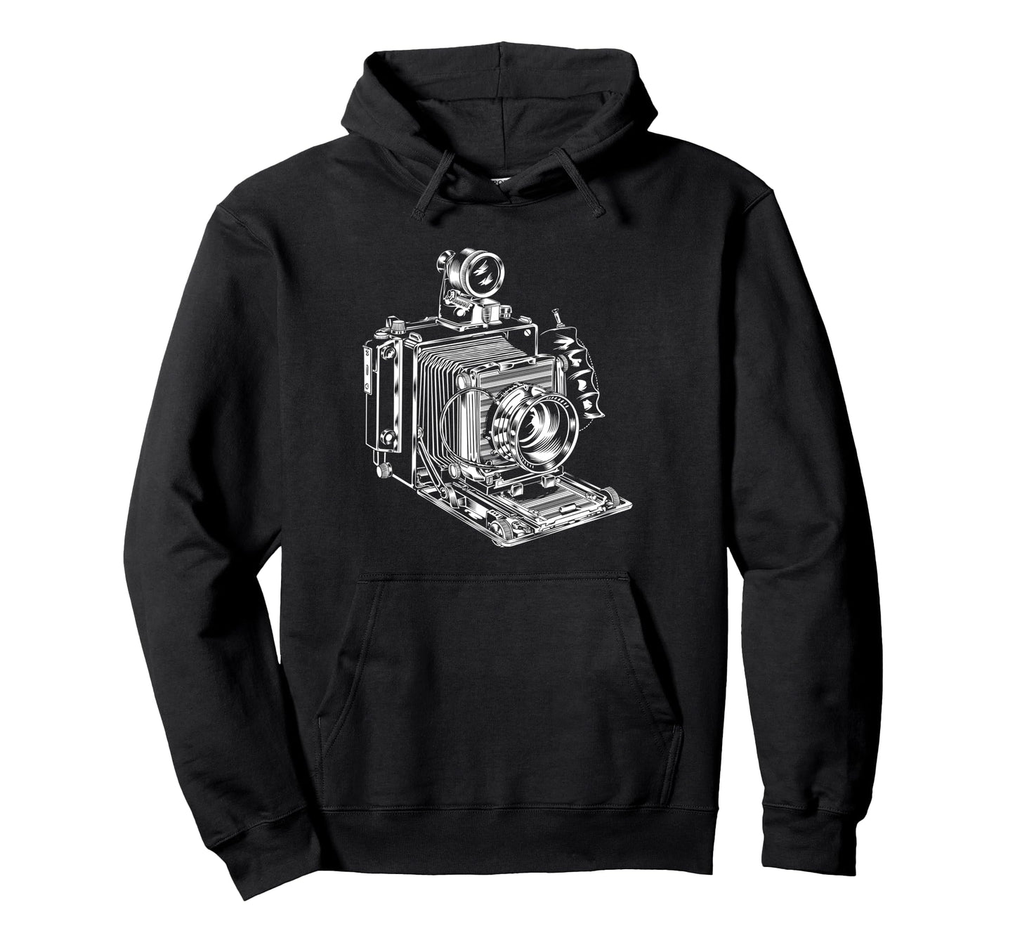 Camera Photographer Antique Hoodie - Aesthetic Graphic for Adults - T-Shirt, Sweatshirt, Hoodie