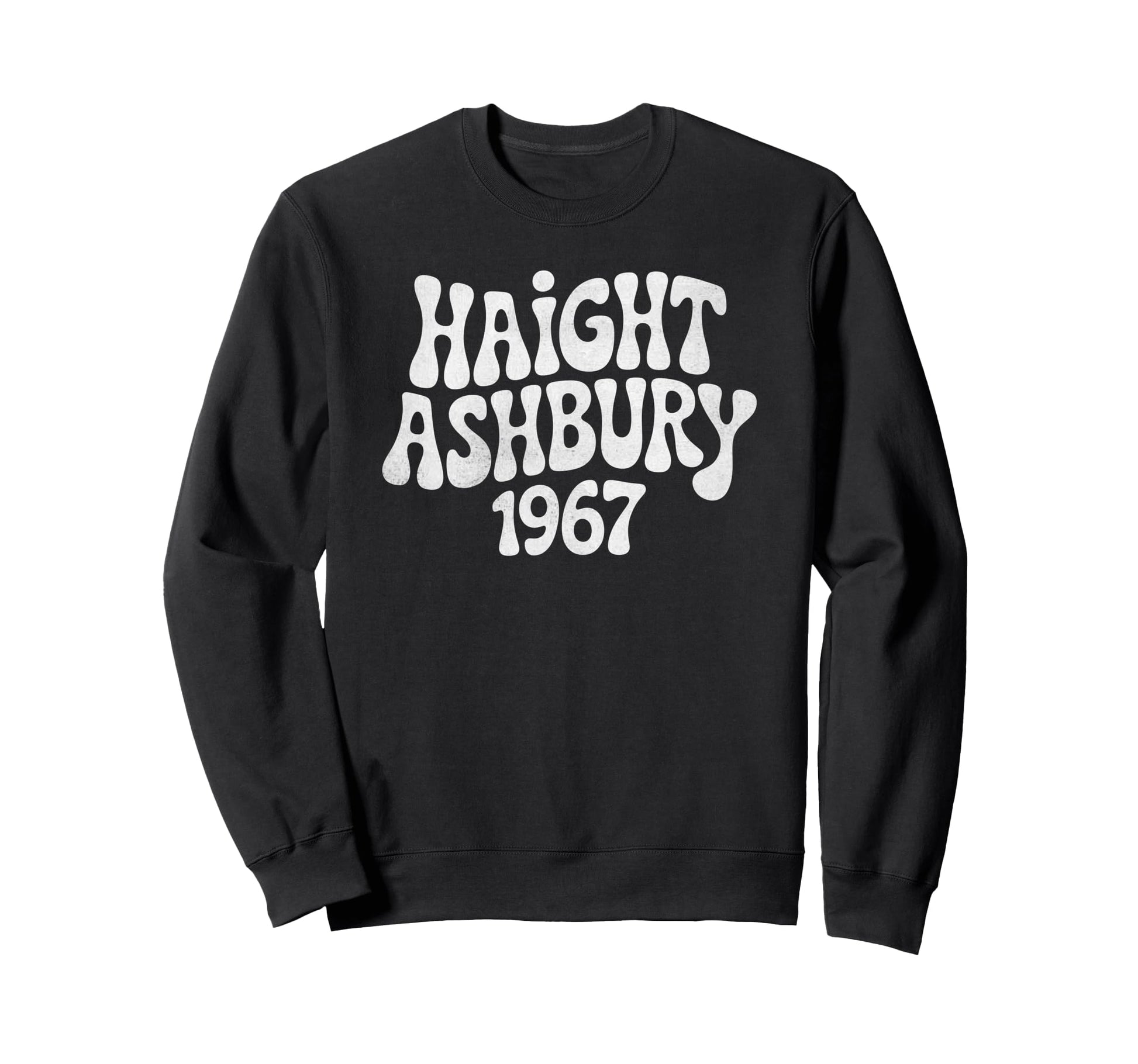 Haight Ashbury 1967 Hippie 60S Boho Sweatshirt - Trendy Graphic Men Women - T-Shirt, Sweatshirt, Hoodie