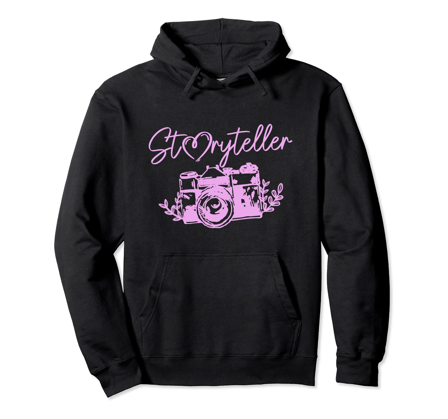 Photographer Storyteller Camera Hoodie - Streetwear Style Unisex - T-Shirt, Sweatshirt, Hoodie