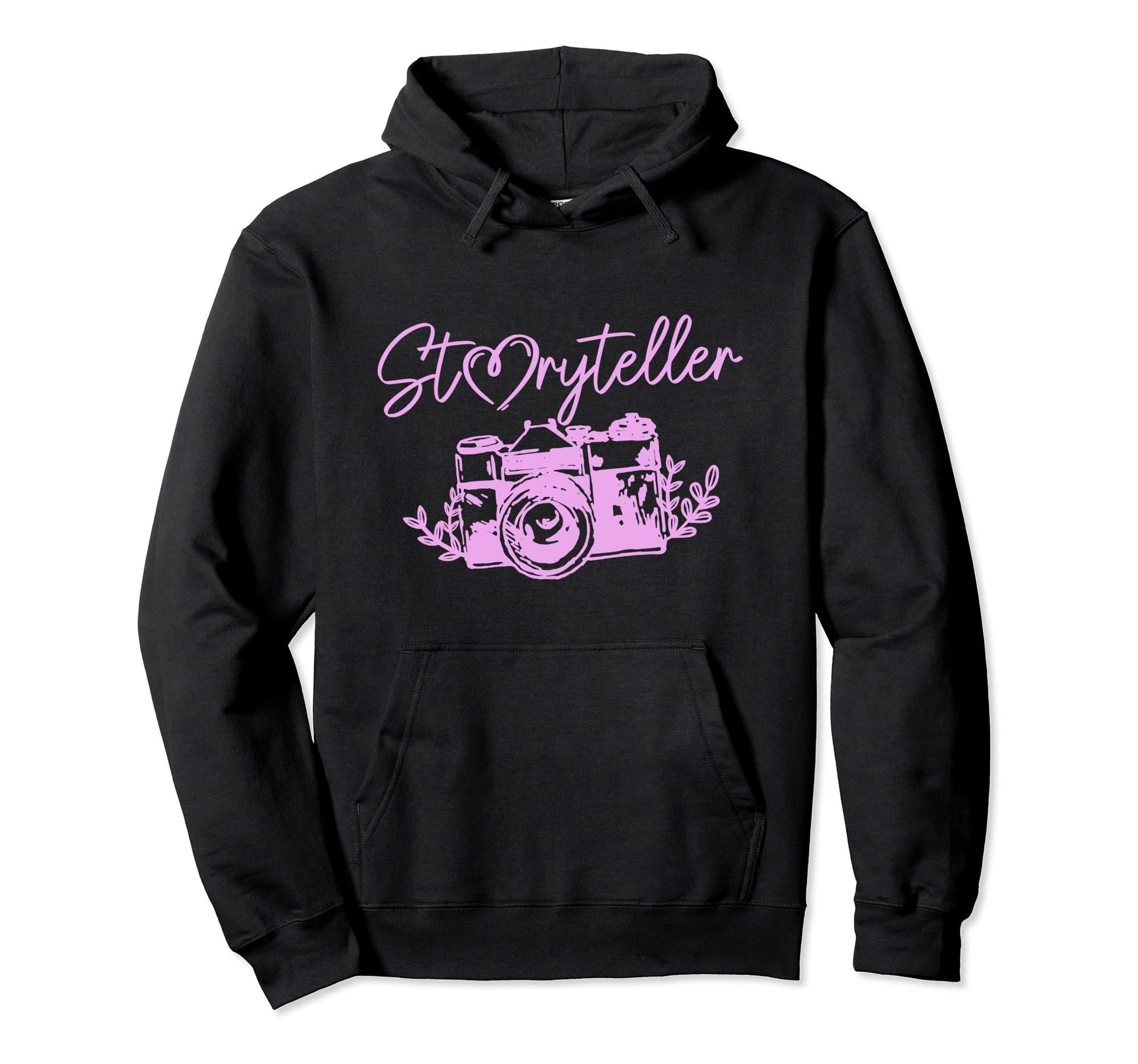 Photographer Storyteller Camera Hoodie - Streetwear Style Unisex - T-Shirt, Sweatshirt, Hoodie