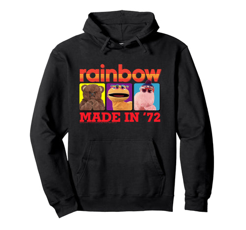 Rainbow Made 72 Bungle Zippy George Hoodie - Novelty Apparel Men Women - T-Shirt, Sweatshirt, Hoodie