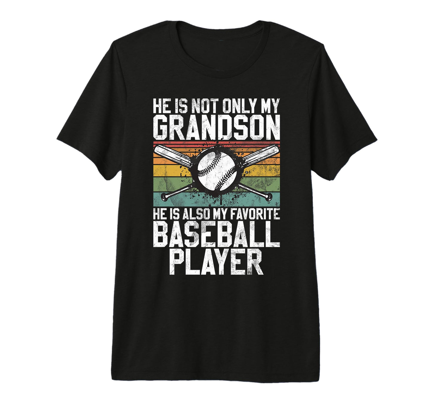 Not Only My Grandson Also My Favorite T-Shirt - Graphic Print Unisex - T-Shirt, Sweatshirt, Hoodie